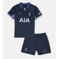 Otroški Nogometni dresi Tottenham Hotspur Gostujoči 2023-24 Kratek Rokav (+ Kratke hlače)
